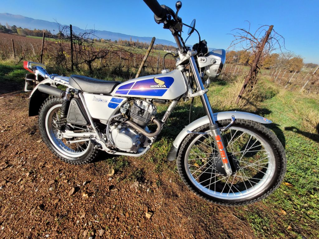 HONDA TM 125   la premi re Trial  Moto  Mill sime 